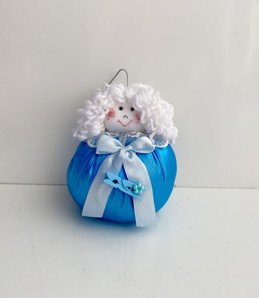 Dišeča punčka-sinje modra