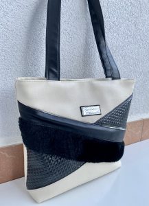 Torbica Black-Beige