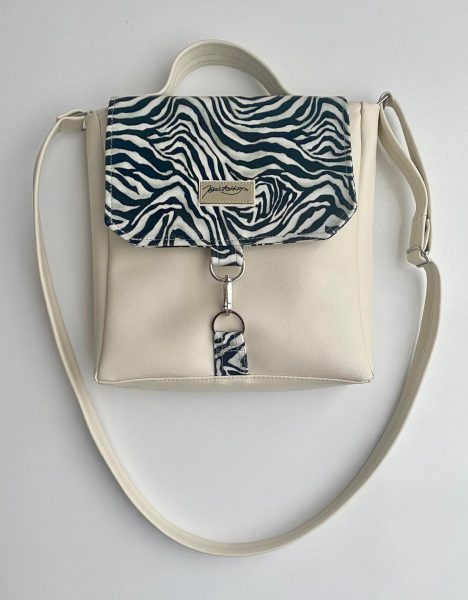 Torbica 23 bež-zebra